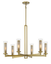  2186-695 - 6 LIGHT CHANDELIER