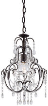  3123-489 - 1 LIGHT MINI CHANDELIER