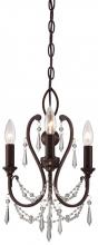  3138-284 - 3 LIGHT MINI CHANDELIER