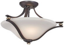  3282-589 - 2 LIGHT SEMI FLUSH MOUNT