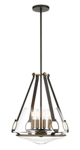  3904-107 - 4 LIGHT SMALL PENDANT & SEMI FLUSH