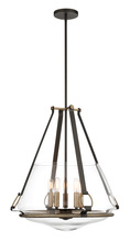  3905-107 - 5 LIGHT SMALL PENDANT & SEMI FLUSH