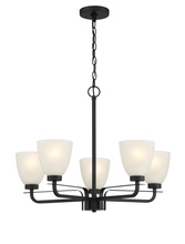  4885-66A - 5 LIGHT CHANDELIER