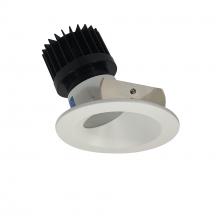 Nora NIO-4RWCDXMPW/HL - 4" Iolite LED Round Wall Wash, 1500lm/2000lm (varies by housing), Comfort Dim, Matte Powder