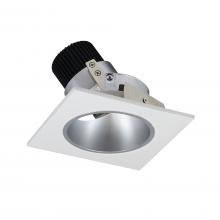  NIO-4SDCDXHW - 4" Iolite LED Square Adjustable Reflector with Round Aperture, 800lm / 14W, Comfort Dim, Haze