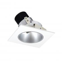  NIO-4SD30QHZMPW - 4" Iolite LED Square Adjustable Reflector with Round Aperture, 10-Degree Optic, 800lm / 12W,