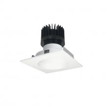  NIO-4SNDCCDXMPW/HL - 4" Iolite LED Square Reflector with Round Aperture, 1500lm/2000lm/2500lm (varies by housing),