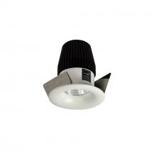  NIOB-1RNB50XWW - 1" Iolite LED BWF Round Bullnose, 600lm, 5000K, White Reflector / White Flange