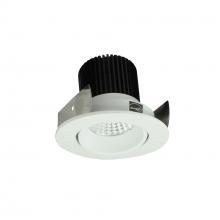  NIOB-2RC30XMPW/10 - 2" Iolite LED Round Adjustable Cone Reflector, 1000lm / 14W, 3000K, Matte Powder White Reflector