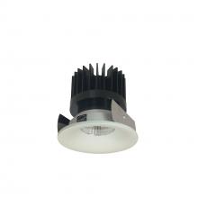  NIOB-2RNB30XWW/HL - 2" Iolite LED Round Bullnose, 1500lm/2000lm/2500lm (varies by housing), 3000K, White Finish