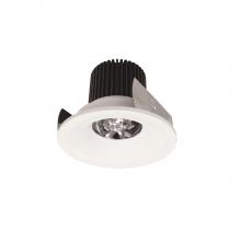  NIOB-2RNB40QWW - 2" Iolite LED Round Bullnose, 10-Degree Optic, 800lm / 12W, 4000K, White Finish