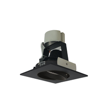  NIR-4SC27XBB/10 - 4" Iolite LED Square Adjustable Cone Retrofit, 1000lm / 12W, 2700K, Black Reflector / Black