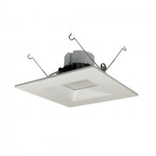  NOX-63627WW - 6" Onyx Square LED Retrofit Reflector, 750lm / 12W, 2700K, White finish