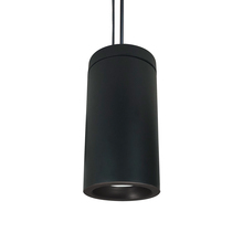  NYLD2-6P075135BZB4 - 6" Cobalt Pendant Mount Cylinder, Black, 750L, 3500K, Bronze Reflector, 120V Triac/ELV/0-10V &