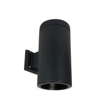  NYLI-6WI2BBB - 6" Cylinder, Black, Wall Mount, Incandescent, Baf., Black