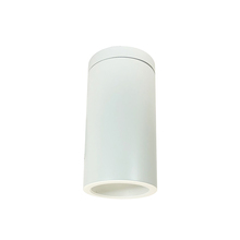  NYLS3-6S1L230NP01WWW - 6" Sapphire III Surface Mount White Cylinder, Matte Powder White Reflector/Matte Powder White