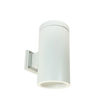  NYLS3-6W1L135NP01WWW - 6" Sapphire III Wall Mount White Cylinder, Matte Powder White Reflector/Matte Powder White