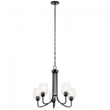  44377BKCS - Chandelier 5Lt