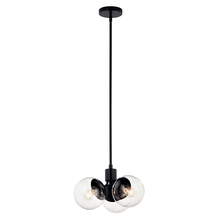  52700BKCLR - Chandelier Convertible 3Lt