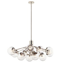  52703PNCLR - Linear Chandelier Convertible 12Lt