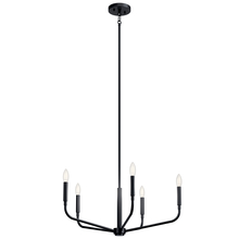  52717BK - Chandelier 5Lt