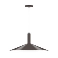 Montclair Light Works PEBX478-51-C12-L10 - 24" Zing LED Pendant