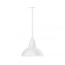 Montclair Light Works STA106-44-L12 - Cafe 12" stem mount LED Pendant