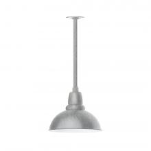 Montclair Light Works STA106-49-W12-L12 - Cafe 12" stem mount LED Pendant