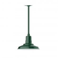 Montclair Light Works STA182-42-W12-L12 - Warehouse 12" LED Pendant, stem mount