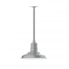 Montclair Light Works STA182-49-W12-L12 - Warehouse 12" LED Pendant, stem mount