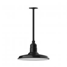 Montclair Light Works STA183-41-W14 - Warehouse 14" pendant, stem mount