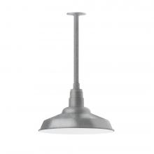 Montclair Light Works STB184-49-T36-L13 - Warehouse 16" LED Pendant, stem mount