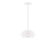 Montclair Light Works STGX445-44-L10 - 10" Nest LED Stem Hung Pendant