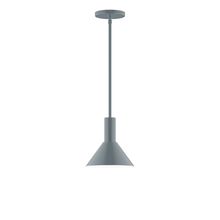 Montclair Light Works STGX451-40-L10 - 8" Chase LED Stem Hung Pendant