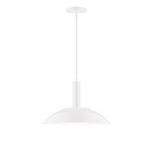 Montclair Light Works STGX476-44-L13 - 16" Glow LED Stem Hung Pendant