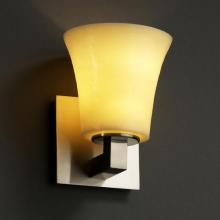 Justice Design Group CNDL-8921-10-CREM-NCKL - Modular 1-Light Wall Sconce