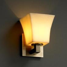 Justice Design Group CNDL-8921-14-AMBR-MBLK - Modular 1-Light Wall Sconce