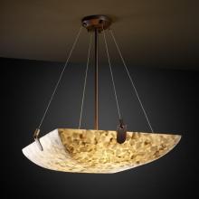 Justice Design Group ALR-9621-25-DBRZ-LED-3000 - 18" Pendant Bowl w/ U-Clips