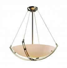  CLD-9722-35-NCKL-LED-5000 - 24" Pendant Bowl w/ Crossbar