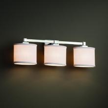  FAB-8433-30-WHTE-CROM - Regency 3-Light Bath Bar