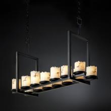  FAL-8769-12-MBLK - Dakota 14-Light Bridge Chandelier (Short)