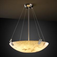  FAL-9627-35-NCKL-LED-6000 - 48" Pendant Bowl w/ U-Clips