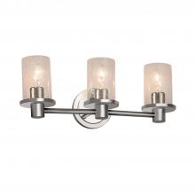 Justice Design Group FSN-8513-10-SEED-NCKL - Rondo 3-Light Bath Bar