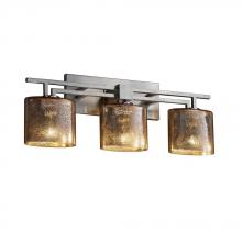 Justice Design Group FSN-8703-40-MROR-NCKL - Aero 3-Light Bath Bar