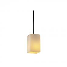  FSN-8816-15-OPAL-MBLK-RIGID - Small 1-Light Pendant