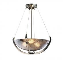  FSN-9721-35-MROR-NCKL - 18" Pendant Bowl w/ Crossbar