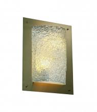  GLA-5563-LACE-DBRZ-LED-2000 - Framed Rectangle 4-Sided Wall Sconce (ADA)