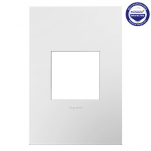  AWP1G2WH6 - adorne® Gloss White One-Gang Screwless Wall Plate with Microban®