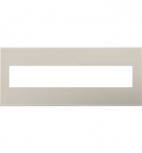 Legrand AWP6GGG1 - adorne® Greige Six-Gang Screwless Wall Plate