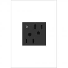  ARCD152G10 - Adorne® 15A Tamper-Resistant Dual-Controlled Outlet, Graphite